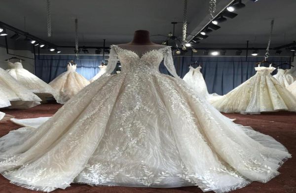 2019 gorgeous ball gowns luxury long sleeves appliques with beads lace up glitter elegant wedding dresses79010796220640, White
2019 gorgeous ball gowns luxury long sleeves appliques with beads lace up glitter elegant wedding dresses79010796220640, White