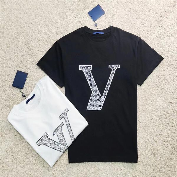 official website designer summer mens designer t shirt casual man womens tees with letters print short sleeves sell luxury men261p, White;black
official website designer summer mens designer t shirt casual man womens tees with letters print short sleeves sell luxury men261p, White;black