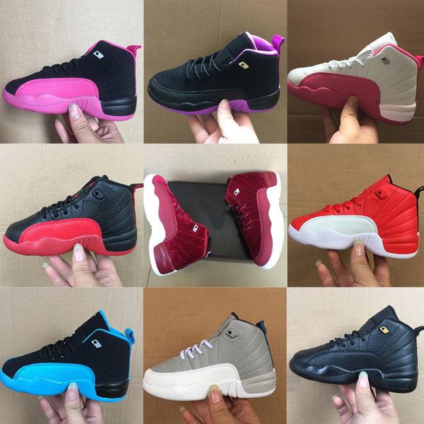kids basketball shoes jumpman 12s 12 ps flu game black deadly pink gym red athletic sneakers kid shoe baby kid youth infants sports shoes 
kids basketball shoes jumpman 12s 12 ps flu game black deadly pink gym red athletic sneakers kid shoe baby kid youth infants sports shoes