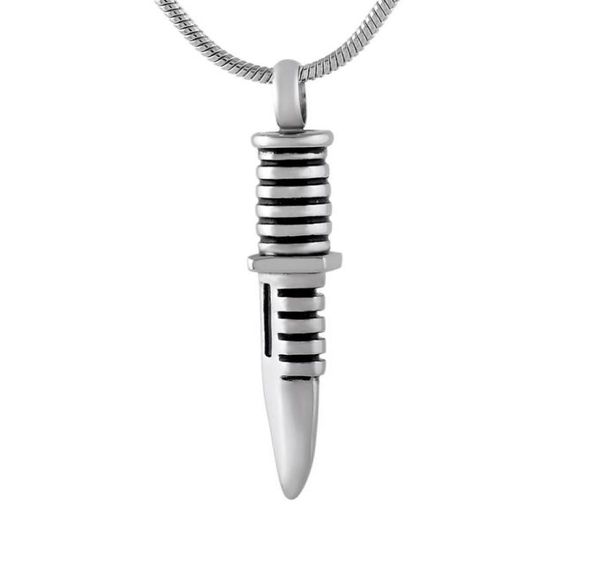 ijd9792 knife keepsake necklace stainless steel funeral pendant necklace ashes urn stash memory necklace4264717, Silver
ijd9792 knife keepsake necklace stainless steel funeral pendant necklace ashes urn stash memory necklace4264717, Silver