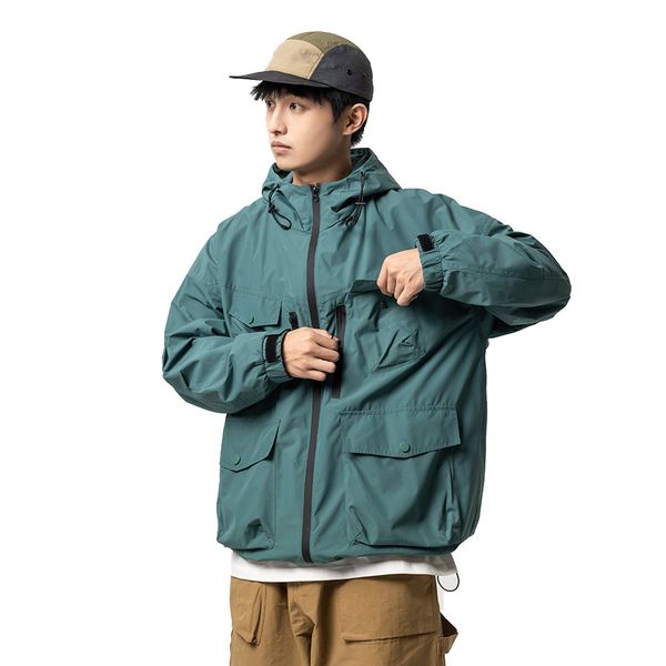 mens jackets men outdoor loose casual multi pocket zipper workwear hooded hardshell jacket male mountain wear windbreaker cargo coat 230810, Black;brown
mens jackets men outdoor loose casual multi pocket zipper workwear hooded hardshell jacket male mountain wear windbreaker cargo coat 230810, Black;brown