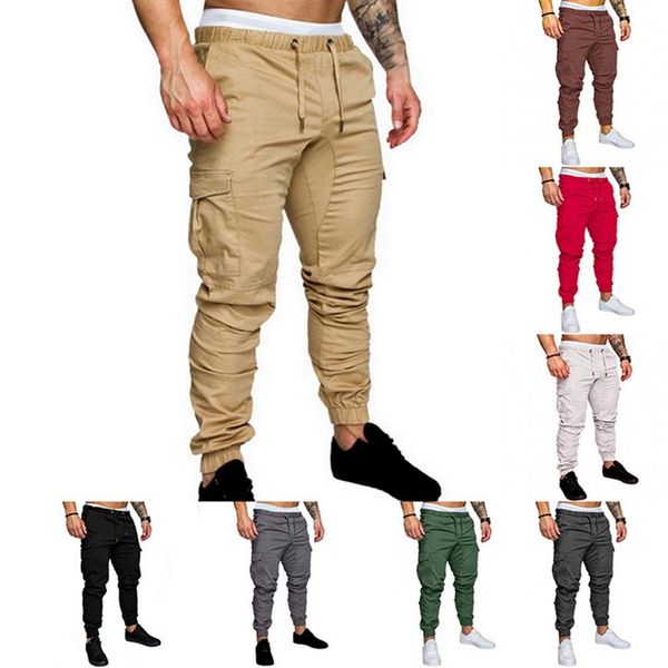 e-baihui new 2021 casual joggers pants solid color men cotton elastic long trousers pantalon homme military cargo pants leggings234n, Black
e-baihui new 2021 casual joggers pants solid color men cotton elastic long trousers pantalon homme military cargo pants leggings234n, Black