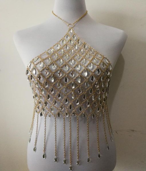 fashion style wrb1016 women gold chains acrylic beads necklace bra costume body wear chain crop party jewelry9038455, Silver
fashion style wrb1016 women gold chains acrylic beads necklace bra costume body wear chain crop party jewelry9038455, Silver