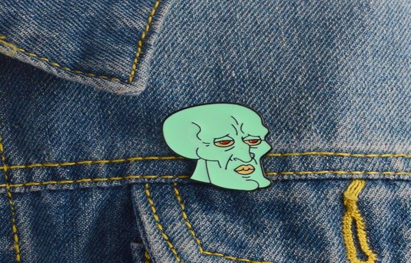 green geek man surprises special personality tide new enamel brooch creative cartoon lapels denim badge pins5406146, Gray
green geek man surprises special personality tide new enamel brooch creative cartoon lapels denim badge pins5406146, Gray