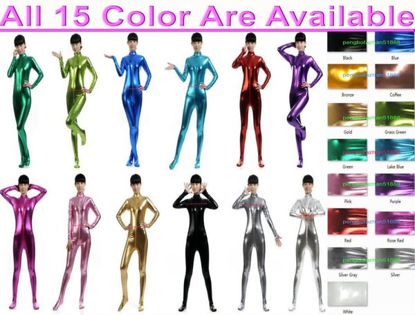 15 color shiny lycra metallic women039s catsuit costume front long zipper women tights body suit costumes halloween party 4571856, Black
15 color shiny lycra metallic women039s catsuit costume front long zipper women tights body suit costumes halloween party 4571856, Black