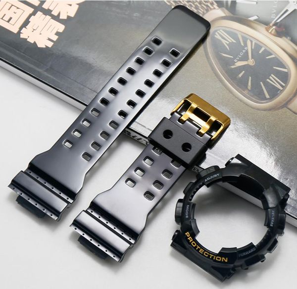 watch accessories for casio glossy resin gshock gls gd ga110 ga100 gd120 men sports waterproof strap black gold suit case2493225, Black;brown
watch accessories for casio glossy resin gshock gls gd ga110 ga100 gd120 men sports waterproof strap black gold suit case2493225, Black;brown
