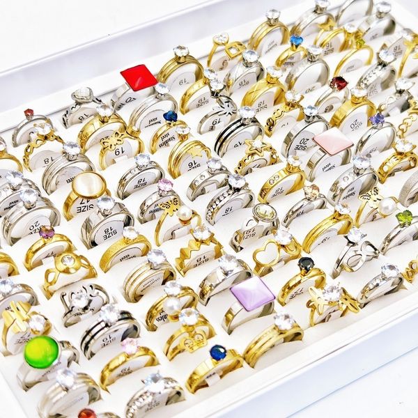 solitaire ring 20/30pcs stainless steel colorful heart zircon rings for men and women wholesale mixed wedding jewelry party gifts 230810, Golden;silver
solitaire ring 20/30pcs stainless steel colorful heart zircon rings for men and women wholesale mixed wedding jewelry party gifts 230810, Golden;silver