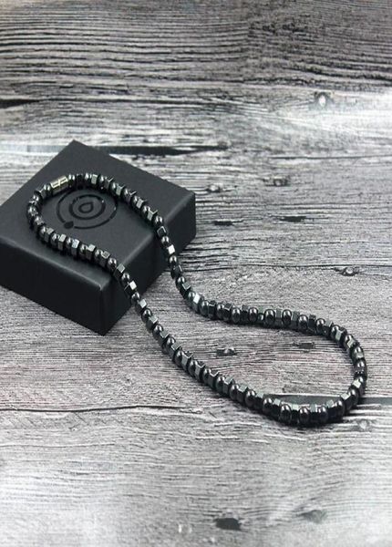 new black vintage magnetic hematite beaded energy healing therapy healthy necklace for men and women hn0227442720, Golden;silver
new black vintage magnetic hematite beaded energy healing therapy healthy necklace for men and women hn0227442720, Golden;silver