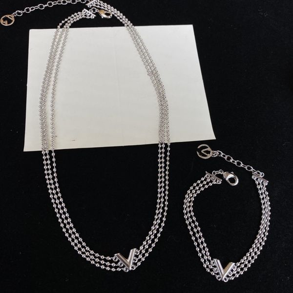 sell birthday 925 silver love necklace bracelet set v letter wedding statement jewelry 3chains pendant necklaces bangle sets
sell birthday 925 silver love necklace bracelet set v letter wedding statement jewelry 3chains pendant necklaces bangle sets