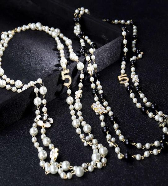 women long chains layered pearl beaded necklace collares de moda number 5 flower party jewelry8303009, Silver
women long chains layered pearl beaded necklace collares de moda number 5 flower party jewelry8303009, Silver
