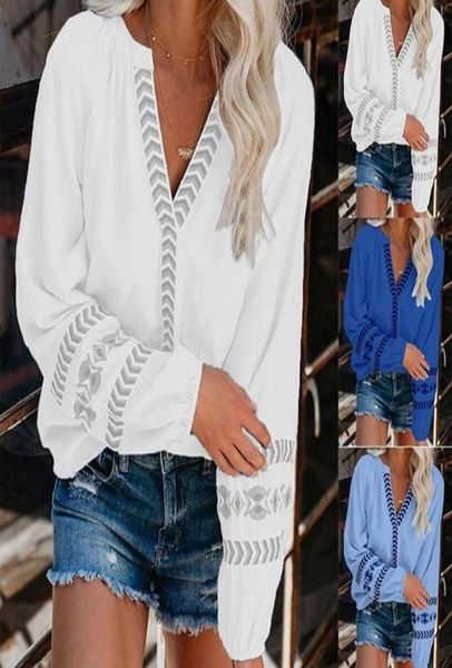 2020 autumn new fashion solid women blouses elegant deep v neck long sleeve blouse shirt casual lady loose blusa streetwear3330707, White
2020 autumn new fashion solid women blouses elegant deep v neck long sleeve blouse shirt casual lady loose blusa streetwear3330707, White