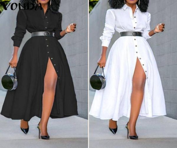 casual dresses loose long sleeve shirt dress 2021 vonda fashion womens vintage solid color office split party vestidos 5xl3826498, Black;gray
casual dresses loose long sleeve shirt dress 2021 vonda fashion womens vintage solid color office split party vestidos 5xl3826498, Black;gray
