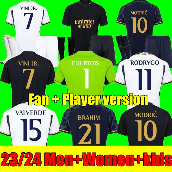 new 23 24 fans player version soccer jerseys rodrgo bellingham 2023 2024 vini jr football shirt camiseta de futbol men kids kit women unifor, Black;yellow
new 23 24 fans player version soccer jerseys rodrgo bellingham 2023 2024 vini jr football shirt camiseta de futbol men kids kit women unifor, Black;yellow