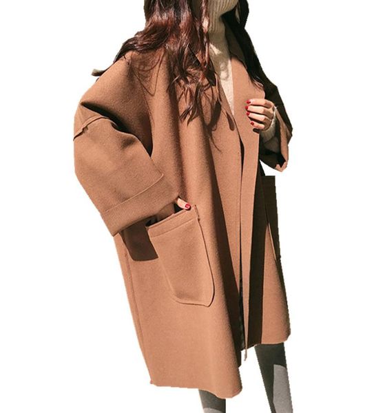 2018 winter loose woolen oversized coat women brief black cape jacket female cardigan korean big pocket long ladies camel coats6813521
2018 winter loose woolen oversized coat women brief black cape jacket female cardigan korean big pocket long ladies camel coats6813521