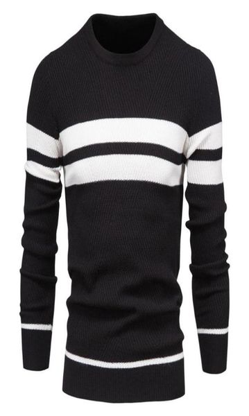 men039s sweaters autumn men clothing sweater winter casual fashion oneck pullover stripe patchwork long sleeve warm slim9489951, White;black
men039s sweaters autumn men clothing sweater winter casual fashion oneck pullover stripe patchwork long sleeve warm slim9489951, White;black