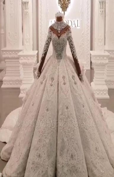vintage ball gown wedding dresses 2020 high neck luxury train long sleeves sparkle applique satin bridal gowns7948973, White
vintage ball gown wedding dresses 2020 high neck luxury train long sleeves sparkle applique satin bridal gowns7948973, White
