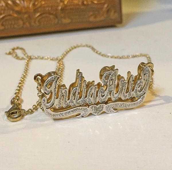 duoying zircon custom necklace double gold plated nameplate 3d necklace personalized necklaces choker women name necklace2964862, Silver
duoying zircon custom necklace double gold plated nameplate 3d necklace personalized necklaces choker women name necklace2964862, Silver