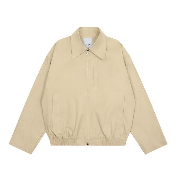 high street solid color short jacket lapel baggy casual outwear coat oversized, Black;brown
high street solid color short jacket lapel baggy casual outwear coat oversized, Black;brown