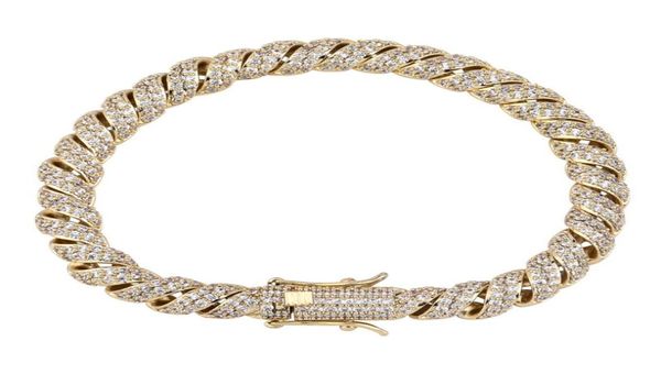 14mm hip hop iced out cubic zircon 18k gold rope chain bracelet personalized blingbling rapper wristband chains jewelry for men wo3220812, Black
14mm hip hop iced out cubic zircon 18k gold rope chain bracelet personalized blingbling rapper wristband chains jewelry for men wo3220812, Black