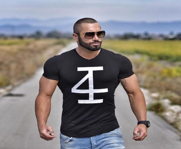 brand mens t shirt fitness and bodybuilding short sleeve t shirts fashion leisure muscle men slim fit personality tees 1229492, White;black
brand mens t shirt fitness and bodybuilding short sleeve t shirts fashion leisure muscle men slim fit personality tees 1229492, White;black