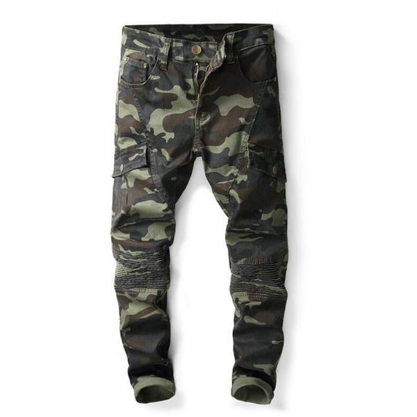 mens camouflage fold skinny jeans fashion designer pocket panelled causal camo stretch denim pants hip hop trousers186m, Blue
mens camouflage fold skinny jeans fashion designer pocket panelled causal camo stretch denim pants hip hop trousers186m, Blue