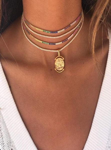 whole european usa women gift jewelry rainbow cz tennis choker necklace statement necklaces colorful stone 2mm tennis choker2116571, Silver
whole european usa women gift jewelry rainbow cz tennis choker necklace statement necklaces colorful stone 2mm tennis choker2116571, Silver