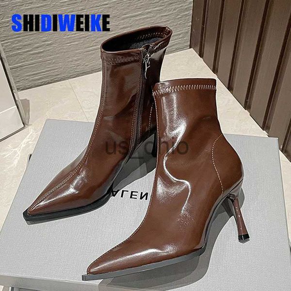 boots sdwk8cm black women ankle boots woman thin high heel fashion pointed toe zipper winter women's shoes leather white short booties
boots sdwk8cm black women ankle boots woman thin high heel fashion pointed toe zipper winter women's shoes leather white short booties