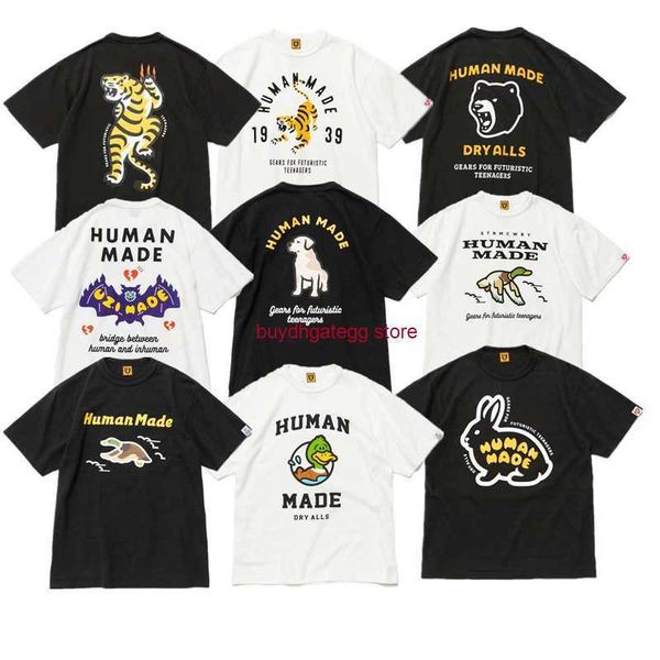 scaq men and women trend t-shirt fashion brand human made slub cotton round neck loose cartoon animal print short sleeve, White;black
scaq men and women trend t-shirt fashion brand human made slub cotton round neck loose cartoon animal print short sleeve, White;black