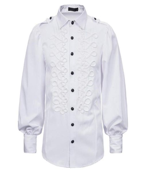 men039s vintage shirt steampunk victorian solid retro evening party blouse long sleeve streetwear shirt chemise ho7857904, White;black
men039s vintage shirt steampunk victorian solid retro evening party blouse long sleeve streetwear shirt chemise ho7857904, White;black