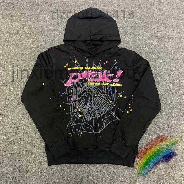 puff print sp5der young thug 555555 angel hoodie men women heavy fabric spider web sweatshirts pullover s-xl6hju, Black 
puff print sp5der young thug 555555 angel hoodie men women heavy fabric spider web sweatshirts pullover s-xl6hju, Black