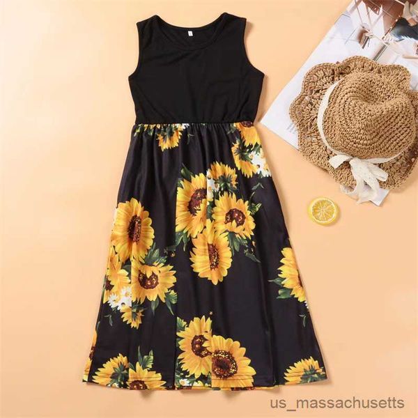 family matching outfits sunflower mother daughter dresses family sleeveless mommy and me matching clothes fashion woman girl long dress outf, Blue
family matching outfits sunflower mother daughter dresses family sleeveless mommy and me matching clothes fashion woman girl long dress outf, Blue