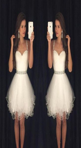 white short prom dresses modest graduation homecoming dresses spaghetti straps beaded crystals ruffles party gowns8370286, Blue;pink
white short prom dresses modest graduation homecoming dresses spaghetti straps beaded crystals ruffles party gowns8370286, Blue;pink
