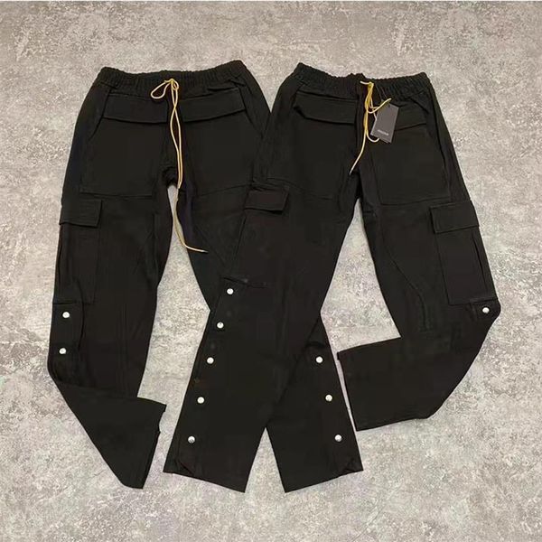 mens cargo pants drawstring sports pants casual pants with breasted drawcord240g, Black
mens cargo pants drawstring sports pants casual pants with breasted drawcord240g, Black
