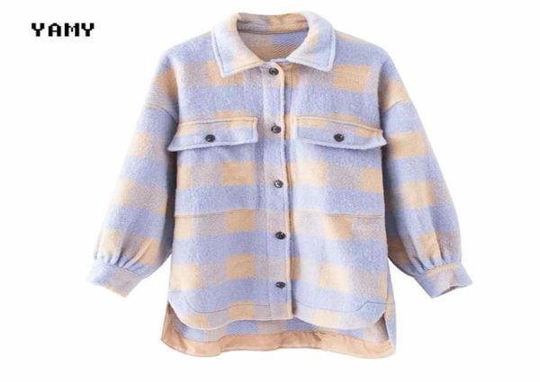 new purple color womens oversized jacket coat loosefitting pocket checked overshirt zoravicky winter long wool jacket outerwear8667137, Black;brown
new purple color womens oversized jacket coat loosefitting pocket checked overshirt zoravicky winter long wool jacket outerwear8667137, Black;brown
