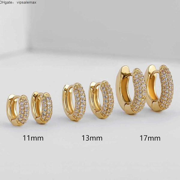 new gold plated huggie earrings with cz zircon thin ear hoops cartilage earring for women round minimal earring piercing jewelry, Golden
new gold plated huggie earrings with cz zircon thin ear hoops cartilage earring for women round minimal earring piercing jewelry, Golden