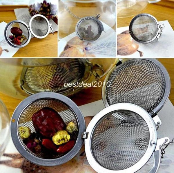 200pcs silver 45cm stainless steel tea strainer filter infuser mesh spoon locking spice ball69240616125143
200pcs silver 45cm stainless steel tea strainer filter infuser mesh spoon locking spice ball69240616125143