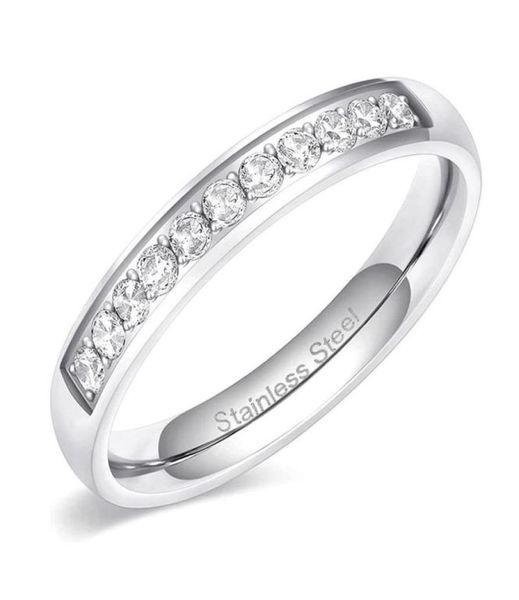 wedding rings 35mm women half eternity bands for female stainless steel cubic zirconia band whole size 4122340178, Slivery;golden
wedding rings 35mm women half eternity bands for female stainless steel cubic zirconia band whole size 4122340178, Slivery;golden