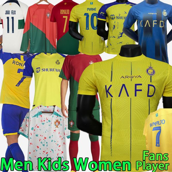 24 al 23 nassr fc soccer jerseys 2023 2024 portugal mane men set kids kit women fans player version ronaldo long sleeve al-nassr football sh, Black
24 al 23 nassr fc soccer jerseys 2023 2024 portugal mane men set kids kit women fans player version ronaldo long sleeve al-nassr football sh, Black