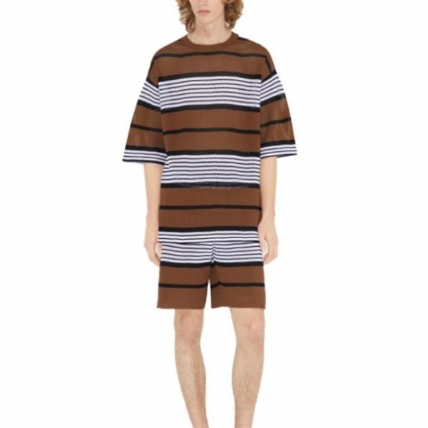 london england net cloth stripe men's t-shirts europe designer luxury fashion summer spring high street short sleeve cotton w216p, White;black
london england net cloth stripe men's t-shirts europe designer luxury fashion summer spring high street short sleeve cotton w216p, White;black