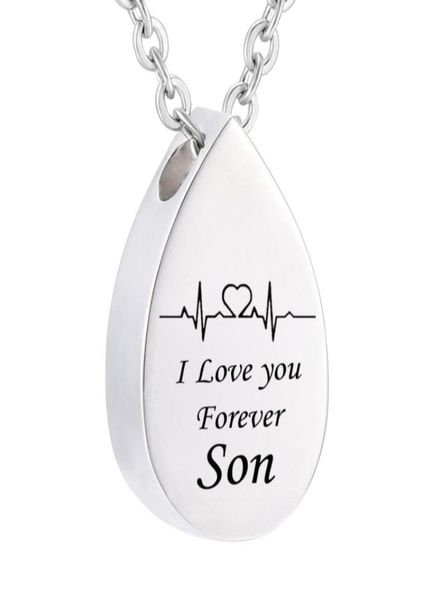 fashion cremation water droplets pendant electrocardiogram engraved custom family name i love you forever memorial urn necklace as2916332, Silver
fashion cremation water droplets pendant electrocardiogram engraved custom family name i love you forever memorial urn necklace as2916332, Silver