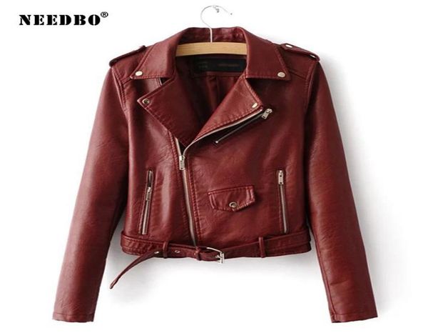 faux leather jacket woman biker casual autumn winter leather jacket women moto chiina jacketoutwear zipper coat female2209318, Black;brown 
faux leather jacket woman biker casual autumn winter leather jacket women moto chiina jacketoutwear zipper coat female2209318, Black;brown
