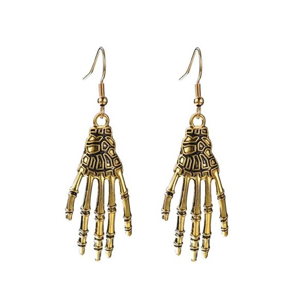 vintage halloween skull hand earring for women and children skull bones dangle earrings9398731, Silver
vintage halloween skull hand earring for women and children skull bones dangle earrings9398731, Silver
