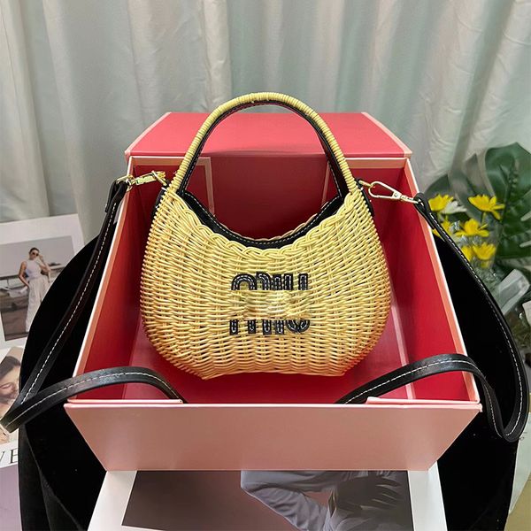 hand woven open beach handbag summer straw weave bags messenger bag bamboo woven underarm bag
hand woven open beach handbag summer straw weave bags messenger bag bamboo woven underarm bag