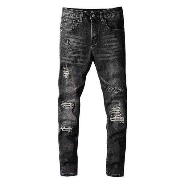 new design mens designer jeans slimleg vintage fold bleached style hole fashion mens jeans slim motorcycle biker causal mens hip h278w, Blue
new design mens designer jeans slimleg vintage fold bleached style hole fashion mens jeans slim motorcycle biker causal mens hip h278w, Blue