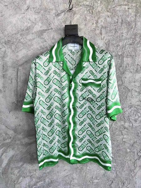 blouses casablanca designer silk shirt classic men thin three-dimensional loose fitting shirts shade pineapple bullet screen black and white, White;black
blouses casablanca designer silk shirt classic men thin three-dimensional loose fitting shirts shade pineapple bullet screen black and white, White;black