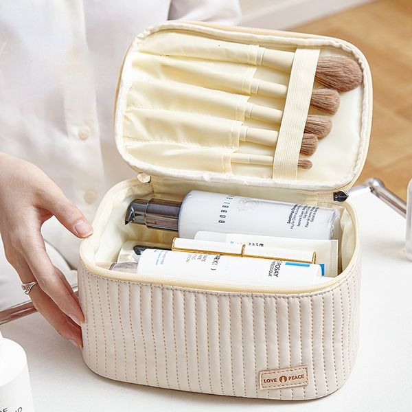 cosmetic bags cases makeup for women travel toiletry cute bag portable solid color organizer box neceser pu leather 230810
cosmetic bags cases makeup for women travel toiletry cute bag portable solid color organizer box neceser pu leather 230810