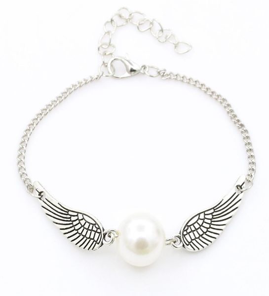 angel wings charm bracelet delicate dove simulated pearl bracelet8361850, Golden;silver
angel wings charm bracelet delicate dove simulated pearl bracelet8361850, Golden;silver