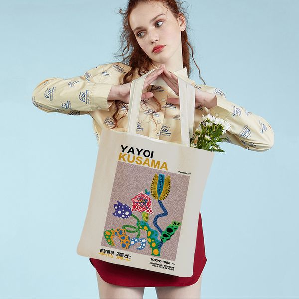 evening bags japanese yayoi kusama colorful polka dots digital supermarket shopper bag tote handbag cartoon lady reusable shopping 230810
evening bags japanese yayoi kusama colorful polka dots digital supermarket shopper bag tote handbag cartoon lady reusable shopping 230810