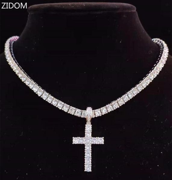 pendant necklaces men women hip hop cross necklace with 4mm zircon tennis chain iced out bling hiphop jewelry fashion gift280n1423748, Silver
pendant necklaces men women hip hop cross necklace with 4mm zircon tennis chain iced out bling hiphop jewelry fashion gift280n1423748, Silver
