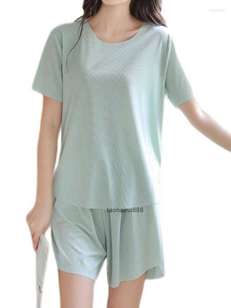 women's tracksuits homewear summer loose pullover drawstring wide short leg suit female ice silk solid color sleepwear, Gray
women's tracksuits homewear summer loose pullover drawstring wide short leg suit female ice silk solid color sleepwear, Gray